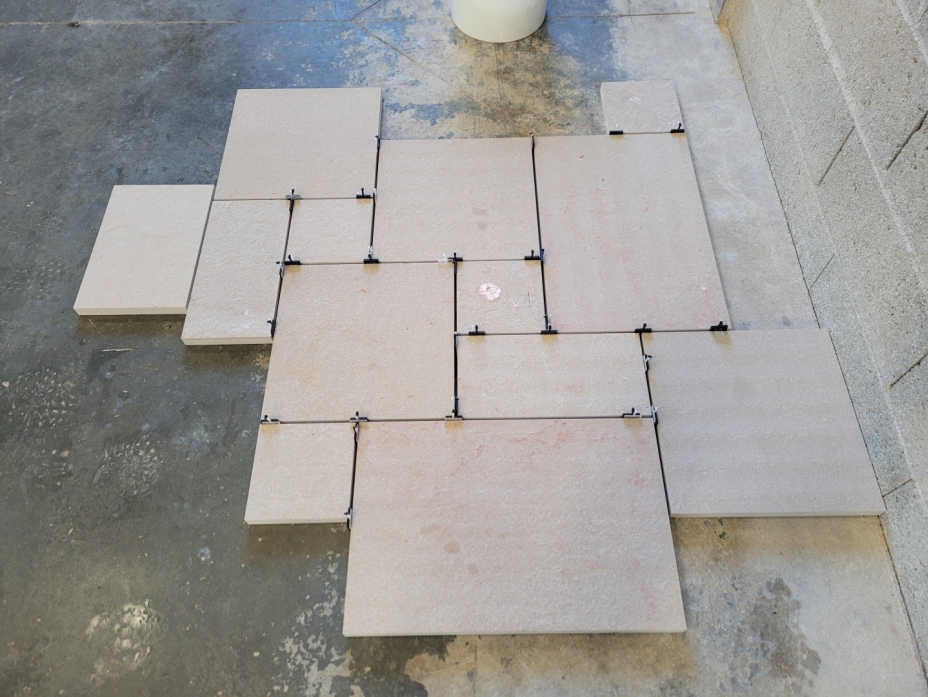 Dallage en pierre calcaire naturelle toutes provenances dimensions et finition sur mesures 